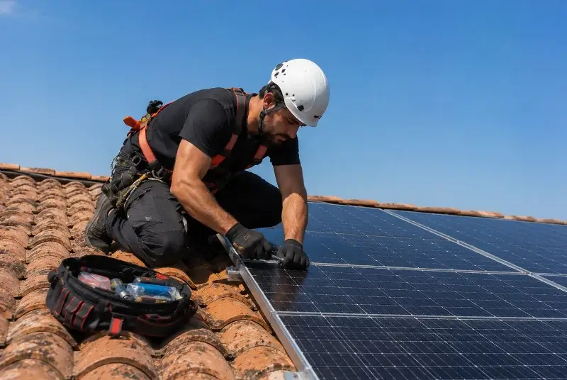 Maintenance et monitoring de panneaux solaires à la Répara-Auriples